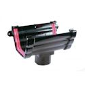 Black Ogee Gutter 