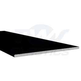 Gpb Soffit 10mm Board 200mm x 5m Black Gloss