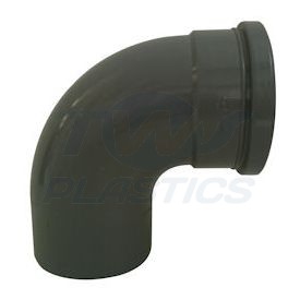 110mm Soil 90 Degree Single Socket Bend (Various Colours)