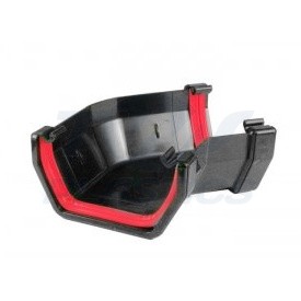 Square Line Black 135 Degree Gutter Angle