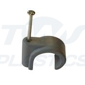 Grey 10mm Nail Clip 