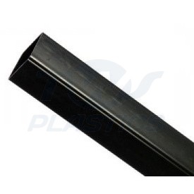 Square Line Black 2.75m Down Pipe