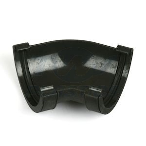 Cast Iron Style 112mm Half Round 135 degree Angle