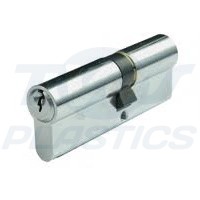 Euro Door Cylinders Silver 40/50