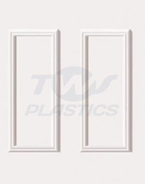 Clinton Half Door Panel 28mm White Foam Filled