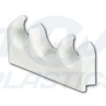 Interlock 22mm Double Push Clip 