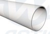Half Round White Downpipe 4m Pipe 