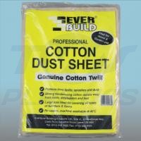 Cotton Dust Sheet 12ft  x 9ft