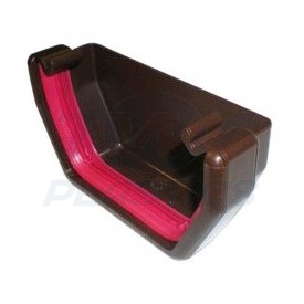 Square Line Brown Internal Stopend