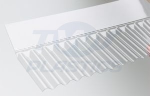 Vistalux 3" Wall Flashing Clear Pvc
