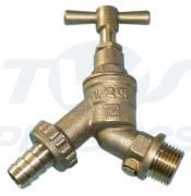 Garden Tap Brass 1/2” Hose Union Check