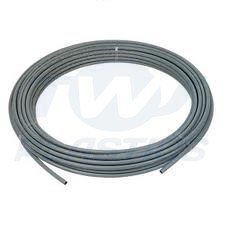 Grey 15mm Coiled Pipe PB Barrier  25m