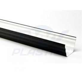 Ogee Black 4m Gutter