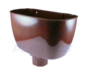 Rainwater Hopper Brown