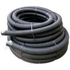 80mm Perforated Land Drain Coils x 25m