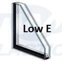 4mm Clear Low E / Clear Float