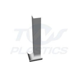 Bull Nose Magnum Fascia Internal Corner 300mm White