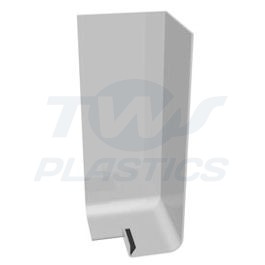 Fascia Board External Corner 300mm White