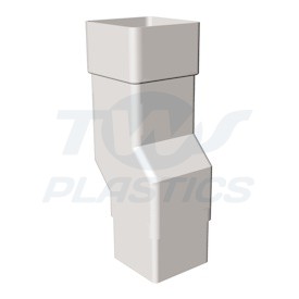 Square Line White Mini Offset
