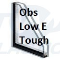 4mm Obscure Tough / Clear Low E Tough