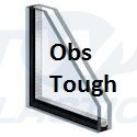 Double Glazing 4mm Obscure Tough / Clear Tough Sealed Glass Unit local deliveries only 