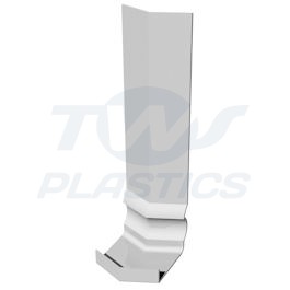 Ogee Fascia Board 135d Internal Corner White FOFXI