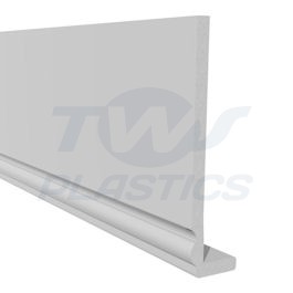 Ogee Capping Fascia Board 150mm x 5m White