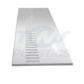 Vented Soffitt 10mm 605mm x 5m White