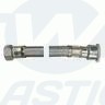 22mm Pushfit  to 3/4” x 500mm Flexi Hose Tap Con