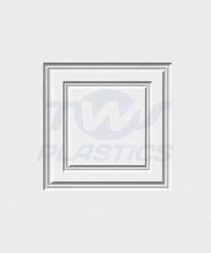 Reagan Half Door Panel 28mm White Foam Filled