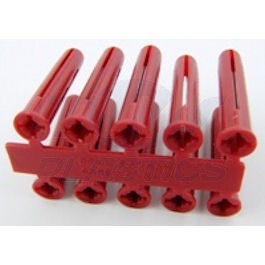 Red Rawl Plugs