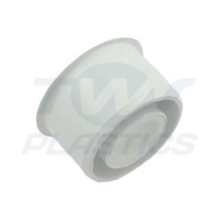 Overflow Waste Pipe 21.5 to 32mm Adaptor White