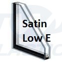 4mm Satin / Clear Low E