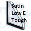 4mm Satin Tough / Clear Low E Tough