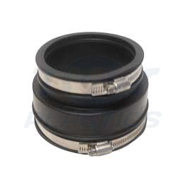 Clay to Plastic 4" (110mm) PVC Flexible Adaptor (economy)