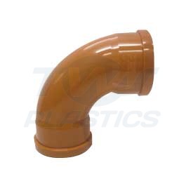 Underground Drainage 160mm x 90 Degree Double Socket Swept Bend