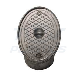 160mm Underground Drainage 200mm 3m Socket Pipe Rodding Eye