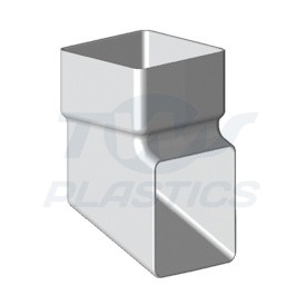 Square Line White Shoe