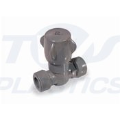 Grey 15mm Stop Tap