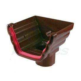 Ogee Brown Stopend Outlet