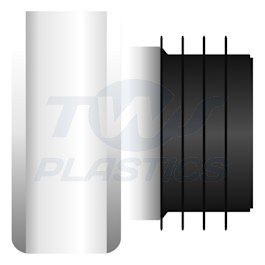 Opella Straight WC Pan Connector