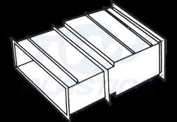 Stadium 9 x 3 Single Brick Telescopic Cavity Liner 