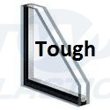 Double Glazing 4mm Clear Tough / Clear Tough Sealed Glass Unit local deliveries only 