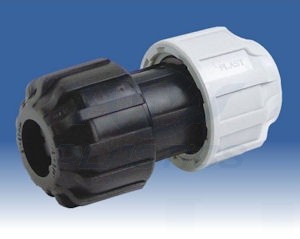 25mm MDPE - 15-22mm Compression Repair Coupler