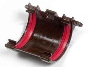 Half Round Brown 112mm Union