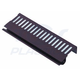 Black Gloss Soffit 45mm x 5m Vent Strip