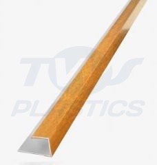 Woodgrain Shiplap U-channel Choose Colour