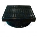 315mm Square Inspection Manhole Cover And Frame Ped Load Bulk Buy (10)