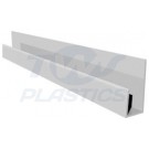 V-Groove Cladding U-Channel x 5m White