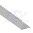 White 100mm x 100mm x 5m Rigid Angle